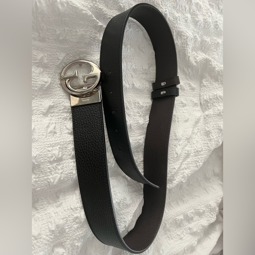Gucci interlocking belt